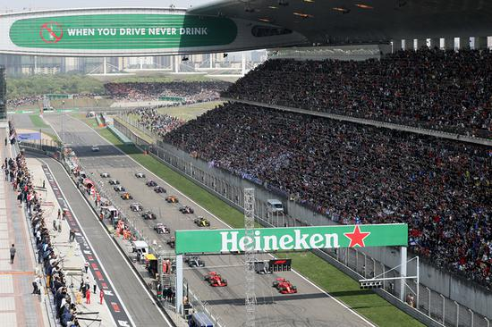 F1中国大奖赛发车