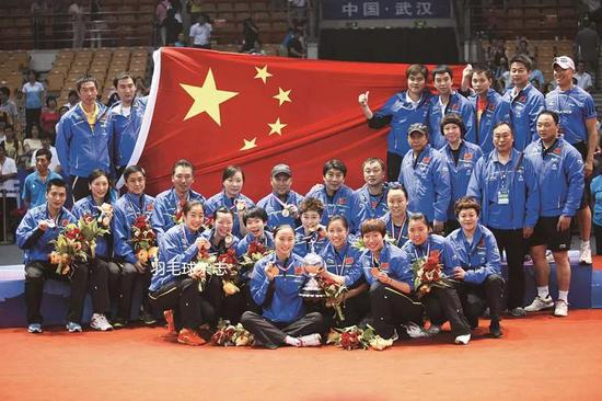 2012年，国羽重夺尤杯