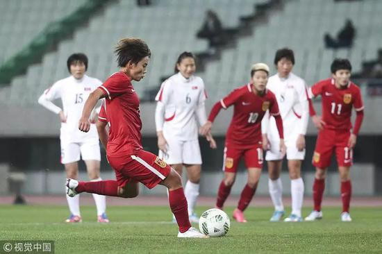  2016年3月2日，2016女足奥运预选赛，王霜补时点球扳平朝鲜女足