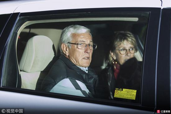 亚洲杯中国0-3输给伊朗后，里皮独自离开