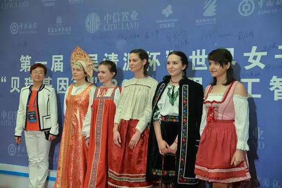 图：参加首届吴清源杯的欧美棋手
