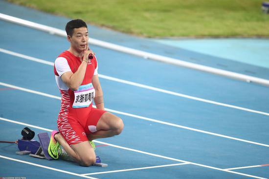 吴智强刷新了个人最好成绩。图/Osports