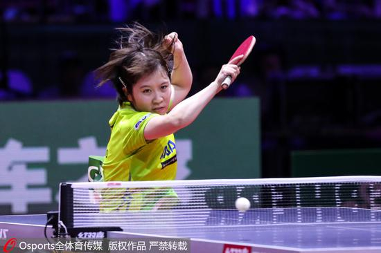 平野美宇本次世乒赛已经取得进步。
