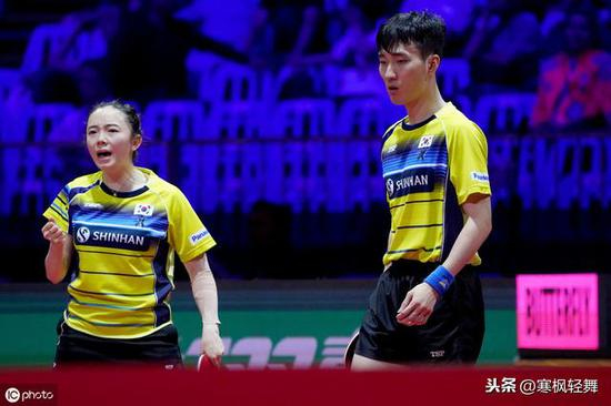 李尚洙/田志希在世乒赛上