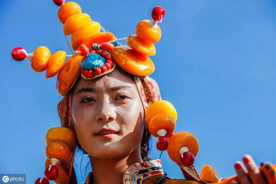 玉树，美丽的康巴女子