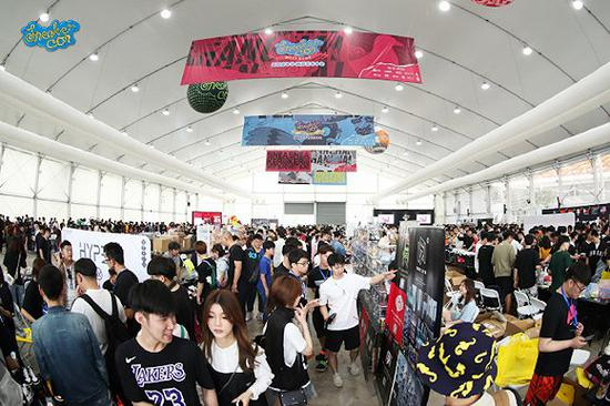 球鞋展会SneakerCon今年首次在中国举办。（图片来源：SneakerCon）