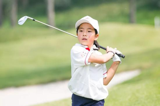 刘宇婕在汇丰青少年冠军赛