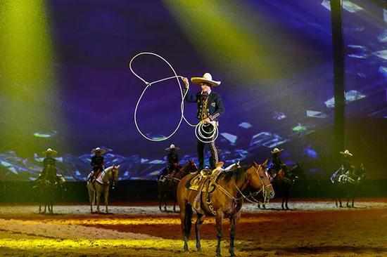 墨西哥套索表演