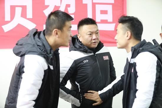 魏群在“新七星”首届川渝足球公益联谊赛&nbsp;&nbsp;图据IC photo