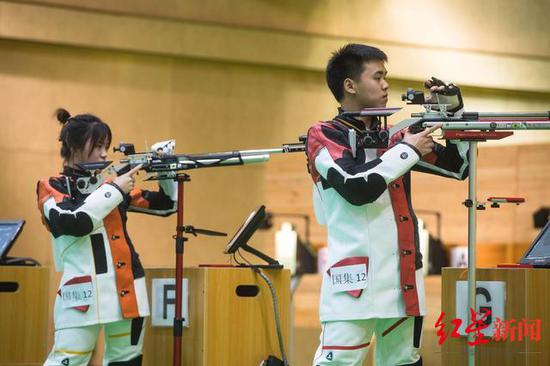 比赛现场（图据清华大学官网）