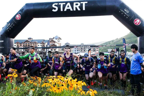 在太舞举办的斯巴达勇士赛