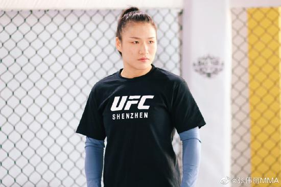 张伟丽将于4月下旬再度迎来卫冕战。图/社交媒体