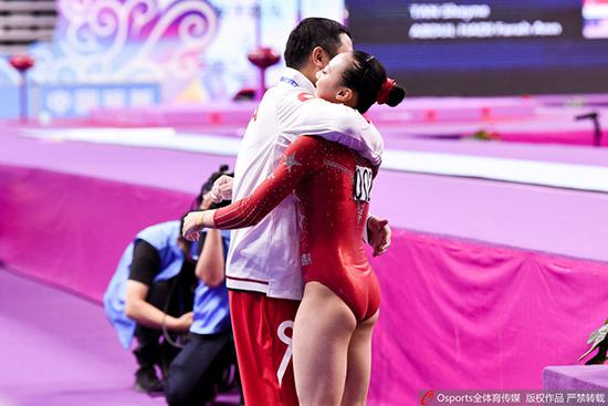 2019年国际体联世界挑战杯，虞琳敏女子跳马决赛夺冠。