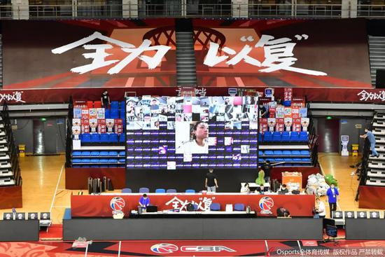 场馆技术台正在为复赛做准备