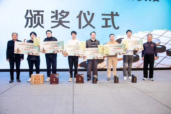 名師組前6名領獎