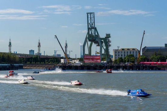  &nbsp; &nbsp; 2026年世界F1H2O摩托艇锦标赛中国上海大奖赛现场。（受访单位供图）