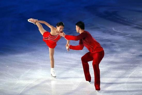 2014年中国杯时的彭程/张昊