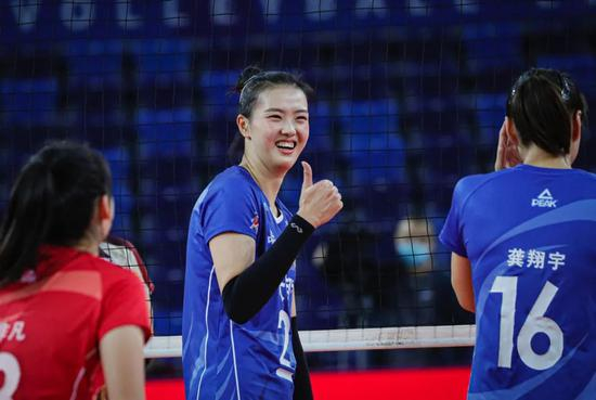 江苏女排队长张常宁