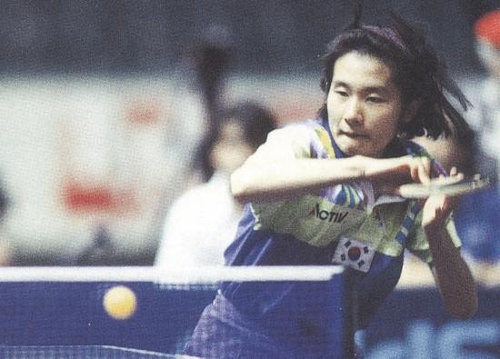 玄静和也是到目前为止最后一个直板世乒赛女单冠军