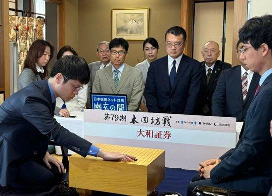 本因坊战五番棋余正麒无力回天 一力辽达成连霸