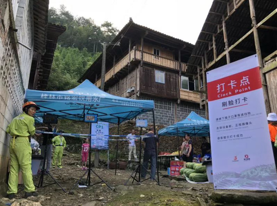 各个打卡点的XTiming刷脸计时