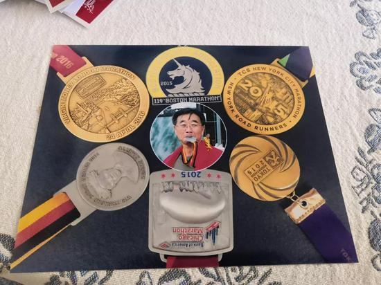 6大满贯证书及纪念图