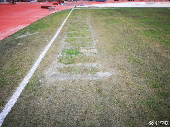 武汉队主场草皮。