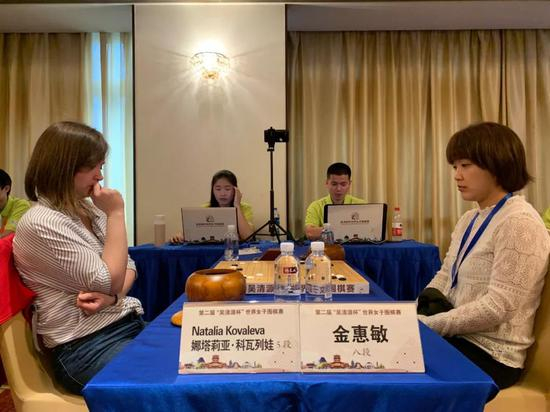 金惠敏八段 胜 娜塔莉亚5段