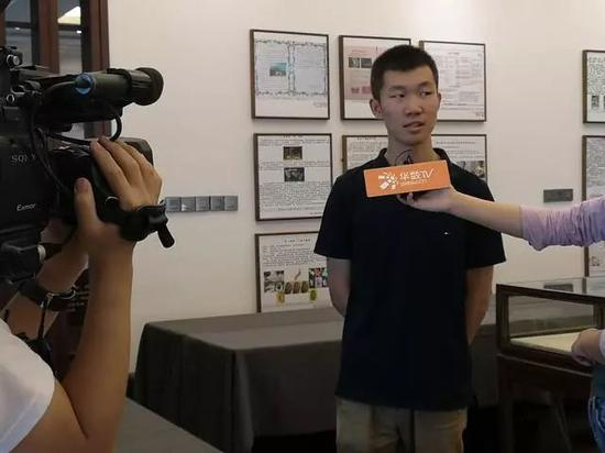 汪涛教练接受媒体采访