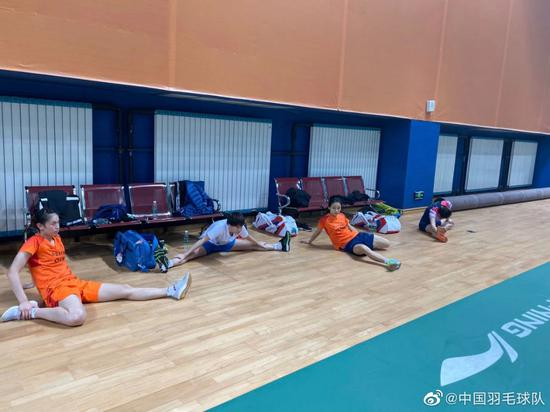 国羽结束隔离恢复训练