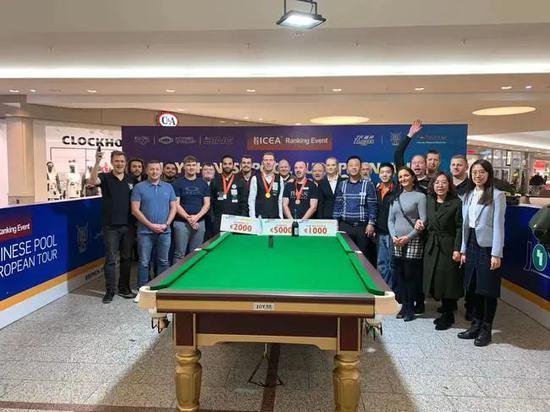 国外举办的中式台球比赛