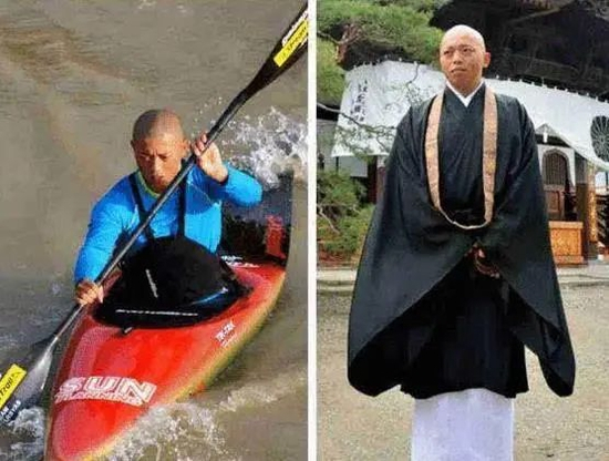 日本皮划艇和尚选手矢泽一辉