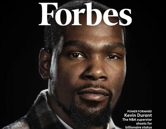 杜兰特在福布斯榜上有名
