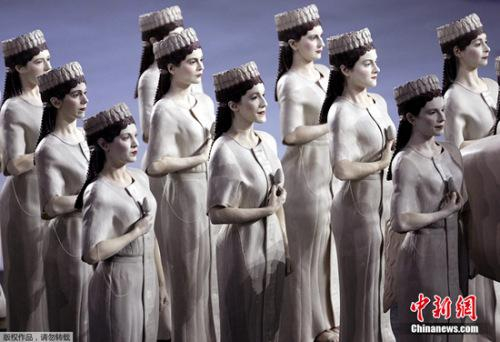 资料图：2004年雅典奥运会开幕式