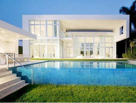 （波什豪宅全玻璃外墙）