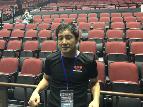  姜龙云教练赛后接受采访