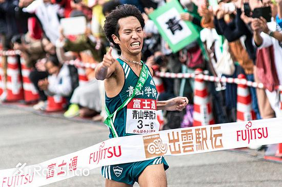 第27回出云驿传&nbsp;一色恭志冲线