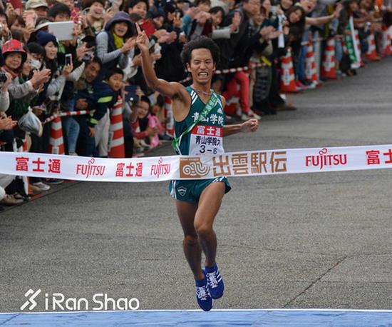 第28回出云驿传&nbsp;一色恭志冲线