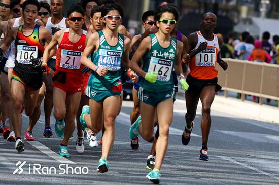 2016年东京马拉松 下田裕太选手162号