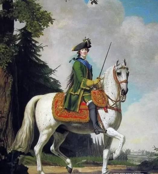 叶卡捷琳娜大帝骑马图