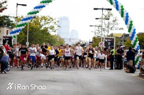 Harvard Pilgrim 5K Corporate Road Race 哈佛漫步5K赛
