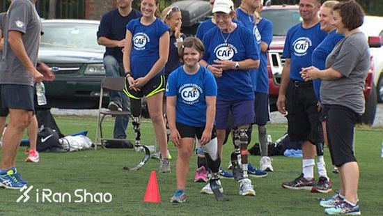 Jane参加CAF组织的体育活动