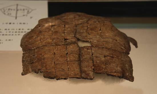 带“马”字的甲骨（图片由安阳博物馆提供）