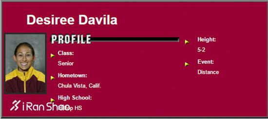 亚利桑那州立大学官网的德西蕾名片
