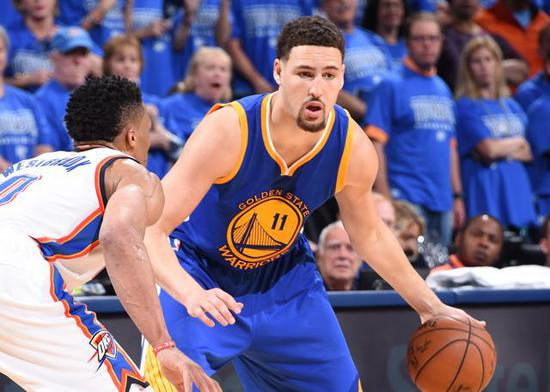 科尔有想到克莱的爆发吗？没有，没人能想到，他能在跟雷霆的比赛中打出这么高的水平。