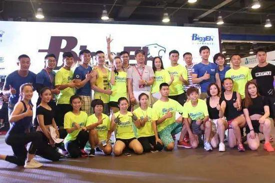 个人赛集体合影