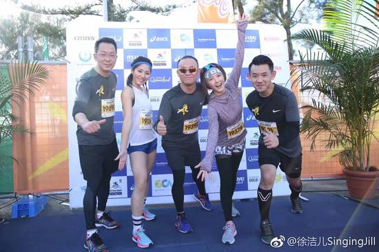 半马小组大家都顺利完赛！