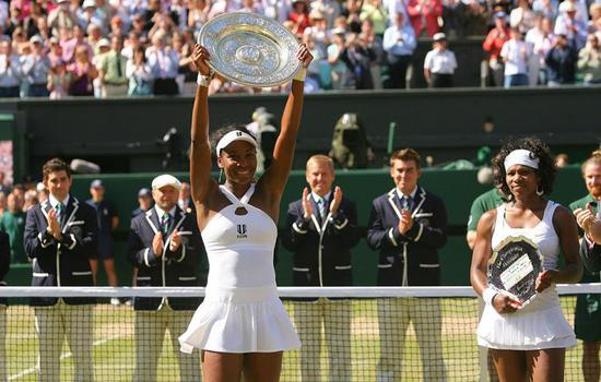 2008年温网女单颁奖仪式（图片来源： Getty Images）