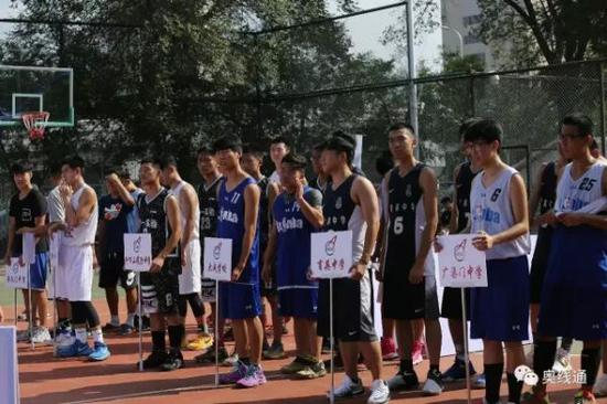 八支北京篮球传统校的队伍