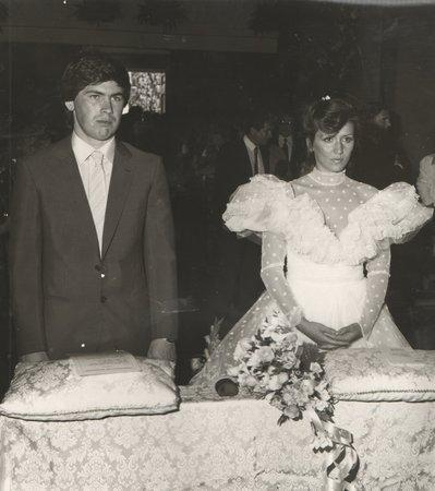 安切洛蒂第一任妻子路易桑，年少成婚。